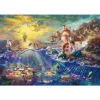 Schmidt Spiele 59479 Thomas Kinkade: Disney Die kleine Meerjungfrau Arielle Puzzle, 1000 Teile, 69,3 x 49,3 cm, Cartoons