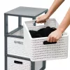 Rotho Country 1165408853 Aufbewahrungsregal, 71,2 x 32,5 x 37,5 cm
