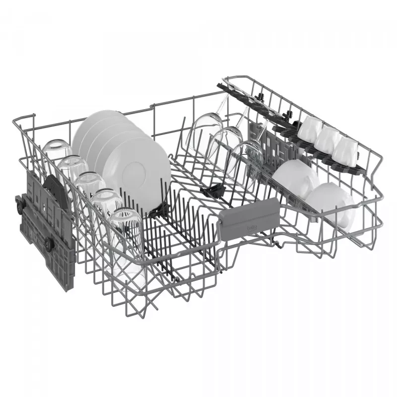 Freistehender Geschirrspüler Beko BDFN26531W — 15 Maßgedecke, 60 cm, 46 dB, AirDry
