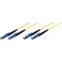 Tecline 39980001 Glasfaserkabel 2 m 2x E-2000 OS2 Gelb (39980001)