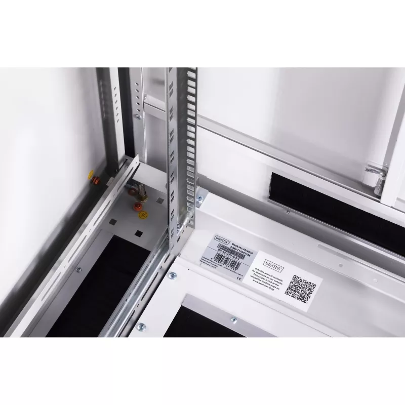 DIGITUS Netzwerkschrank Unique 32HE 1609x800x800mm grau (Speditionsversand)