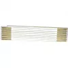Gliedermaßstab STANLEY 0-35-458, Holz, 2 m, 17 mm breit, weiß/gelb