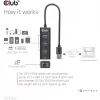 USB-Hub CLUB3D USB 3.2 Gen1 Type-A mit 3 Anschlüssen und Gigabit-Ethernet