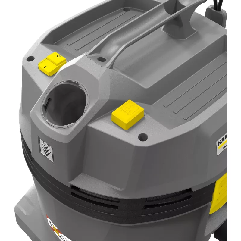 Kärcher Professional NT 22/1 Ap L Nass-Trockensauger, 22 l, 1300 W, 25,5 kPa, 71 l/s, Schwarz/Grau/Gelb