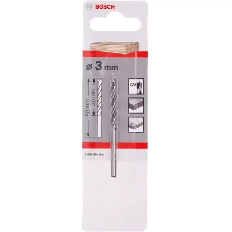 Brad-Punkt-Bohrer Bosch 2608596308 Länge 142 mm