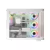 LC-Power Gaming 8001W Pro-Storm Light Midi-Tower ATX Gehäuse, weiß (LC-8001W-ON)