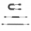 USB-auf-Lightning-Datenkabel Tellur Extendable 3A, 1,8 m, schwarz