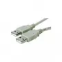Microconnect USBAA1 USB-Kabel USB 2.0 1 m USB A Grau