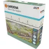 Micro-Drip-System Tropfbewässerungsset Gemüse-/Blumenbeet 60 m², Tropfer schwarz/Grau, Modell 2023