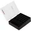 Ansmann Batteriebox 48 für 24x AA, 16x AAA und 4x 9V, Schwarz/Transparent