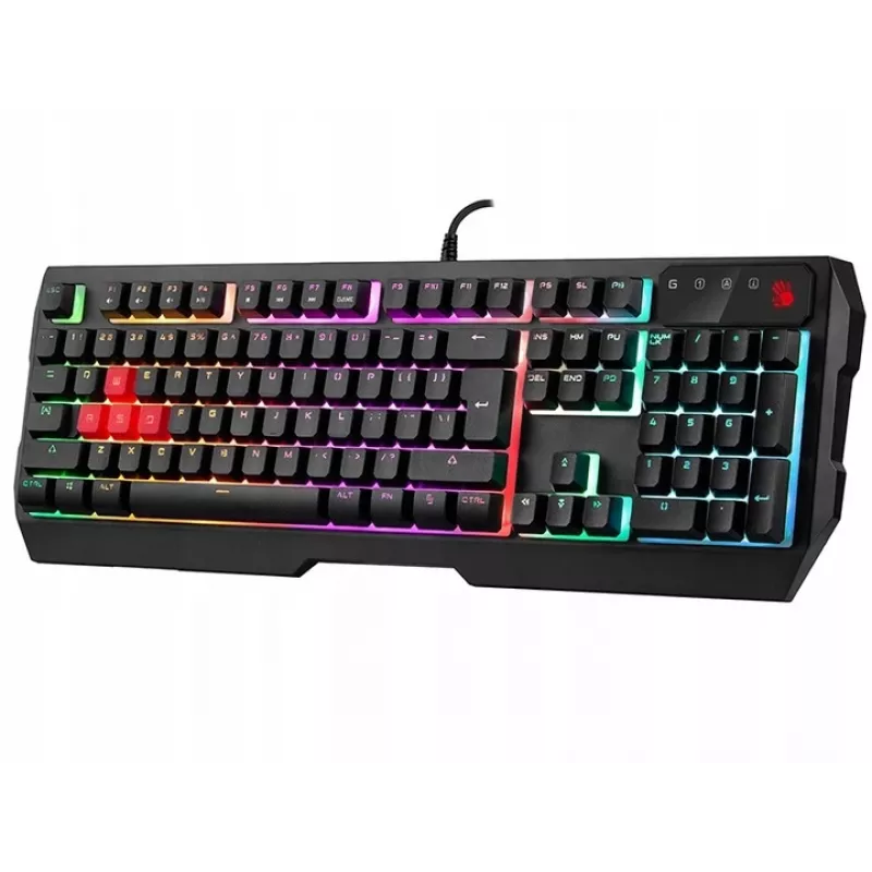 A4Tech Bloody B140N kabelgebundene Gaming-Tastatur, Membran, Schwarz