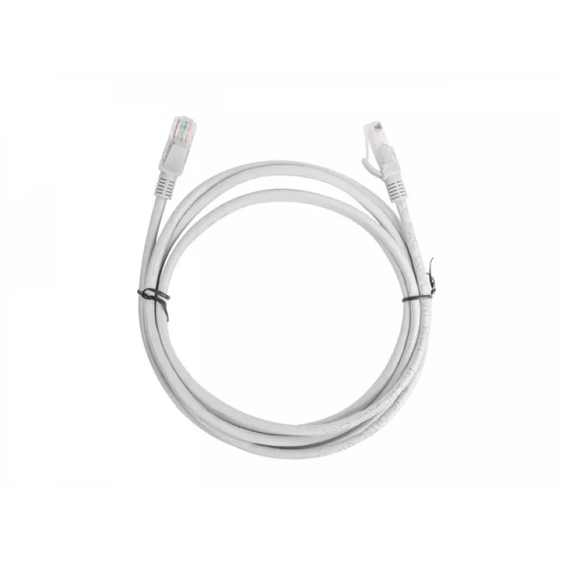 Netzwerkkabel LANBERG PCU6-10CC-0200-S Cat6 U/UTP RJ-45 2 m Grau