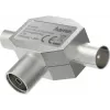 Hama 00205236 Kabel-Splitter/-Kombinierer Silber