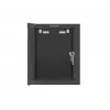 Lanberg WF10-2306-10B 10" Wandschrank (Rack) 6U, 280×310 mm, Glastür, 20 kg, schwarz (RAL 9004)