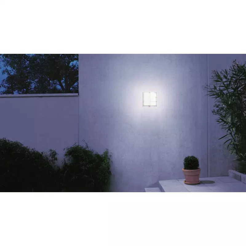Außenwandleuchte Steinel L 691 S PMMA, LED 8,5 W, PIR-Sensor, 360°/7 m, anthrazit, Aluminium/Kunststoff