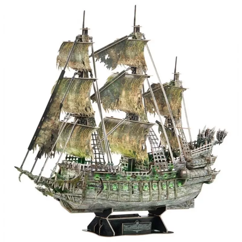 Cubic Fun 3D-LED-Puzzle Fliegender Holländer, 360 Teile (306-L527H)