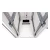 Freistehender Rack ROLINE 19-Zoll Serverschrank Pro 42U 600x1000 grau