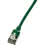 LogiLink schlank U/FTP Netzwerkkabel 5 m Cat6a U/FTP (STP) Grün (CQ9065S)