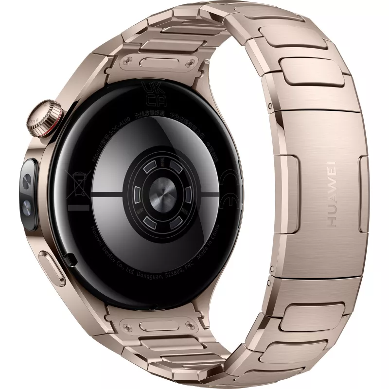 Huawei WATCH 5 Smartwatch 42 mm, 1,38" AMOLED, eSIM, Titanarmband Sand Gold