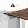 Elektrisch höhenverstellbarer Schreibtisch ergo office ER-400 W — max. Höhe 1160 mm, max. Belastung 80 kg
