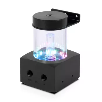 Alphacool Core 100 Aurora ARGB Ausgleichsbehälter 15393, D5/VPP, Acetal/Acryl, schwarz