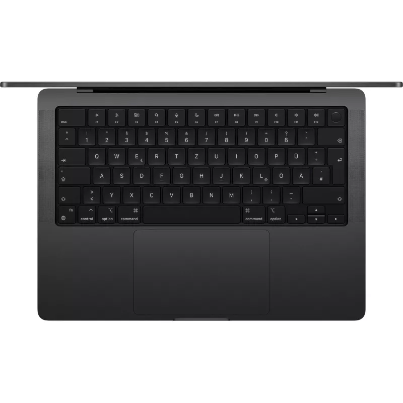 MacBook Pro 14 M4 Max, Space Black, M4 Max (14-CPU/32-GPU), 36 GB, 1 TB, Deutsch, 96W USB-C Netzteil, MX2K3D/A