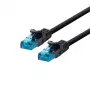 Netzwerk-Patchkabel LOGON Cat5e UTP, RJ-45 auf RJ-45, 7,5 m, schwarz