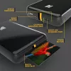 Kodak STEP Instant Mobile Fotodrucker Farbe ZINK 2x3'' 1 ppm, Bluetooth, Schwarz