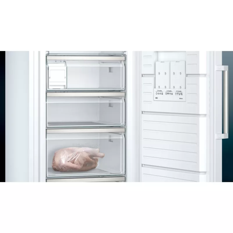 Siemens iQ500 GS58NAWCV Gefrierschrank Standgefrierschrank Freistehend 366 L Weiß