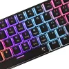 Gaming-Tastatur White Shark GK-2202 Ashiko 2 Schwarz/Rot US-Layout