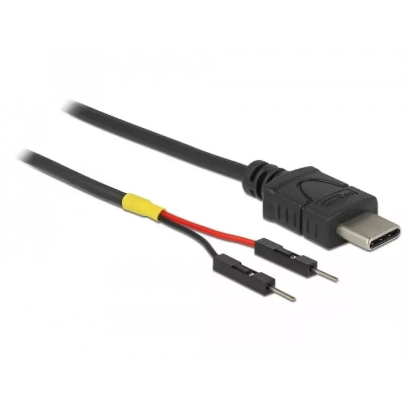 DeLOCK 85418 USB-C-Stromkabel auf 2x Pfostenstecker, 0,1 m