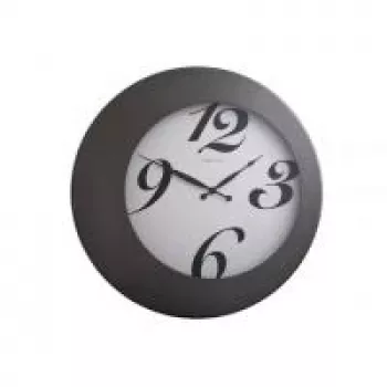 NeXtime Wanduhr 2947 Walter, Ø 45 cm, Schwarz
