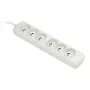 Steckdosenleiste ActiveJet 6GNU - 3M - S, 6 Steckdosen, 3 m Kabel, 230 V/50 Hz, 10 A, Typ-E-Stecker