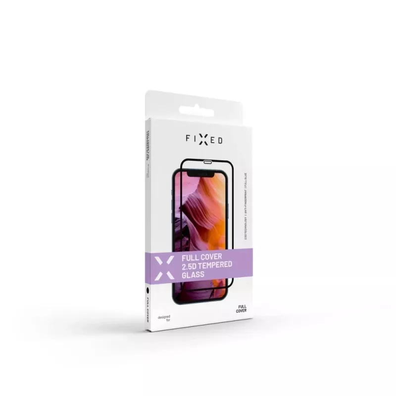 FIXED Panzerglas-Vollabdeckungs-Displayschutzfolie für Samsung Galaxy S24+ / S25+ — randloser Displayschutz