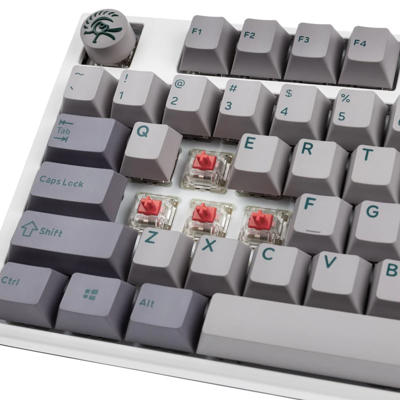 Ducky One 3 TKL Tastatur Gaming USB US English Silber