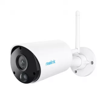 Reolink Argus Eco WLAN-Überwachungskamera für außen, 1080p, Akku/Solar (BWB2K07)