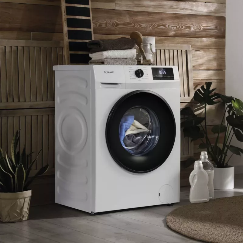 Frontlader-Waschmaschine BOMANN WA7175 — 7 kg, 1400 U/min, Energieklasse A, weiß