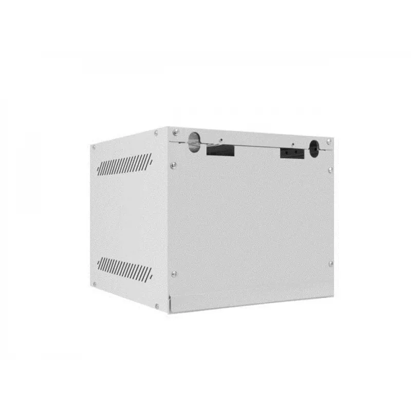 Lanberg WF10-2304-00S 10-Zoll-Wandschrank 4U, 280×310×247 mm, Metalltür, 20 kg Traglast, IP20, Flatpack, grau