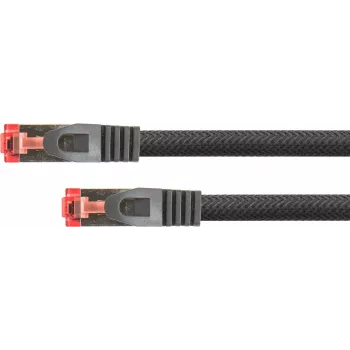 Python 8063PY-010S Ethernet Patchkabel Schwarz