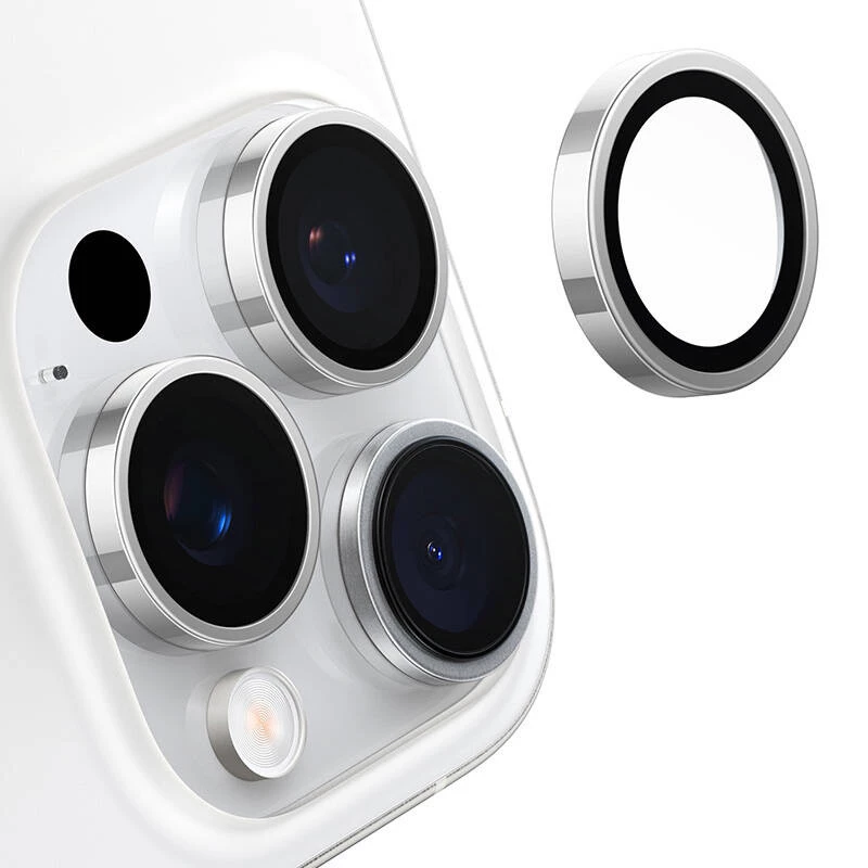 Torras Lensguard für iPhone 16 Pro Max (Titangrau)