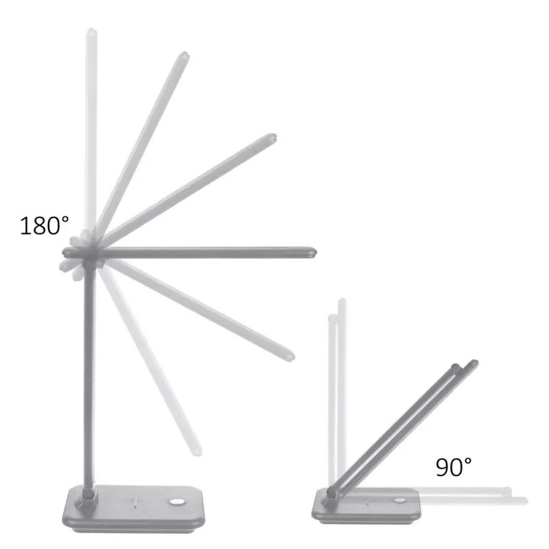 LED-Schreibtischlampe MACLEAN MCE616W 9W mit integriertem Qi-Wireless-Ladegerät