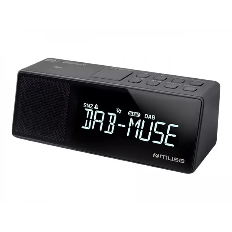 Muse M-172 DBT tragbares DAB+/FM RDS Radio, Schwarz
