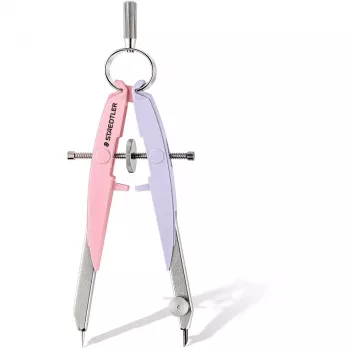 Staedtler Mars comfort 556 00-PA2 Präzisionszirkel, Pink/Violett