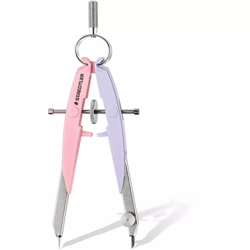 Staedtler Mars comfort 556 00-PA2 Präzisionszirkel, Pink/Violett