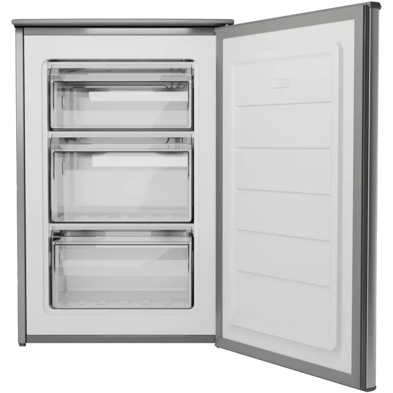 Gefriertruhe BOMANN GS 7253, 87 l, Edelstahl, Energieeffizienzklasse C, -18 °C