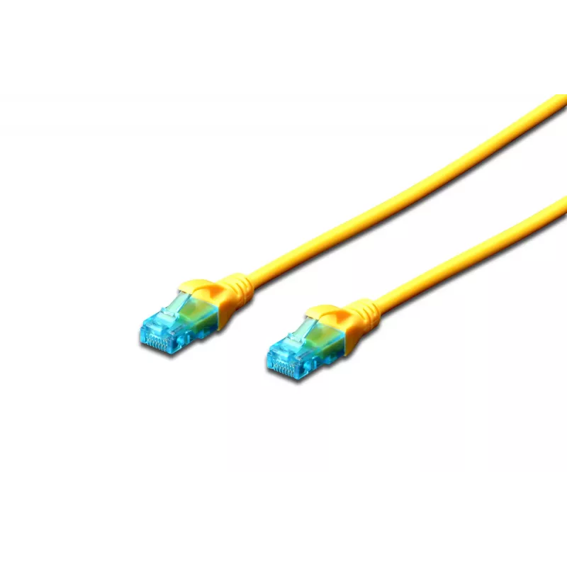 Digitus DK-1511-010/Y Ethernet-Patchkabel Gelb