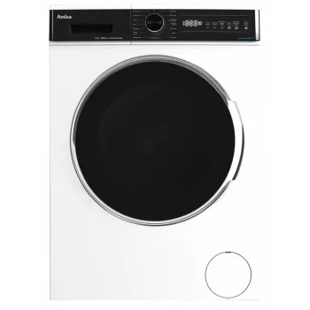 AMICA WA3S712BLiSHB freistehende Waschmaschine, Frontlader, 7 kg, 1200 U/min, 15 Programme, Energieklasse B, weiß