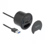 DeLOCK 64152 USB 3.2 Gen 1 Hub, 2 Ports, mit SD/microSD-Kartenleser