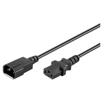 Stromverlängerungskabel Microconnect PE040670 7 m 1 AC-Steckdose Schwarz