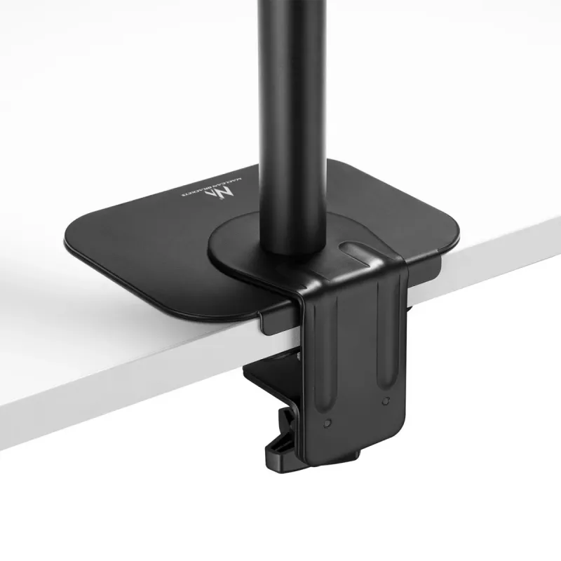 Maclean MC-929 Tischplattenverstärkungsplatte für Monitor-Tischhalterungen, Schwarz